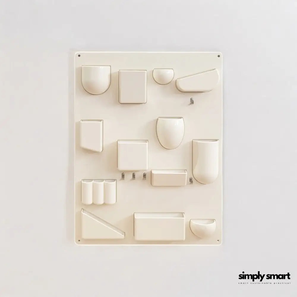 Decoratieve-Wand-Opberger-Melkwit